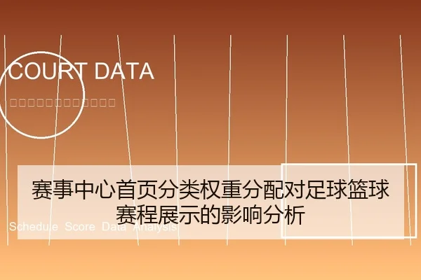 赛事中心首页分类权重分配对足球篮球赛程展示的影响分析